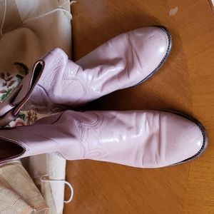 Justin Ropers, 1980's, pink, size 7B